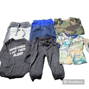 Boys Play Lounge Clothes 8 Piece Bundle 24M